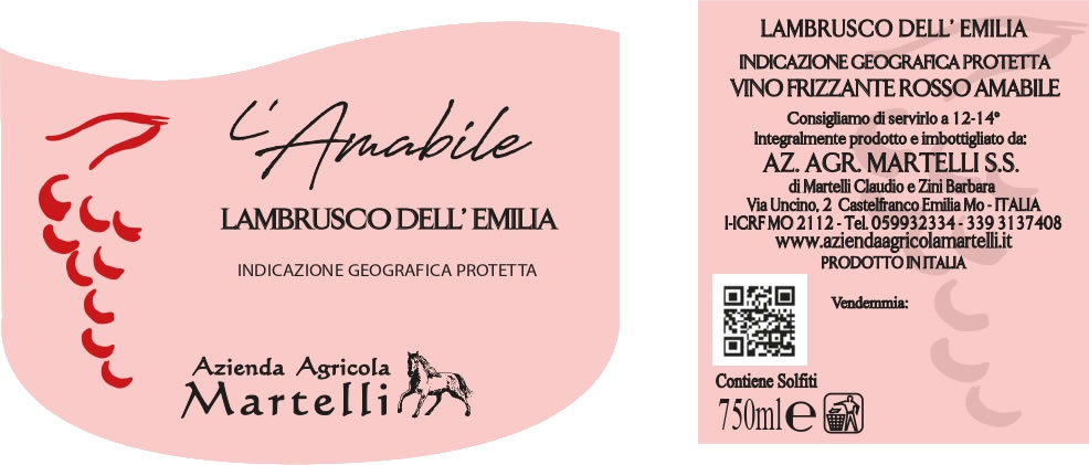 lambrusco amabile vini azienda agricola martelli