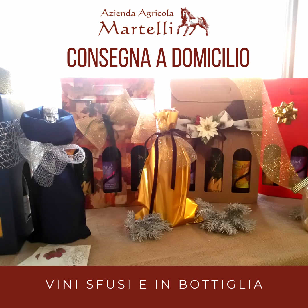 Natale 2020 - Regala vino azienda agricola Martelli